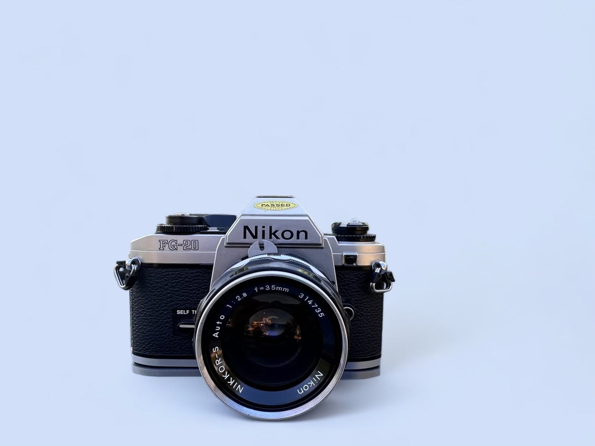 Nikon FG 20 | Vintage 35mm Film Camera | Fully Tested | – The 405 